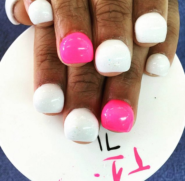 bubble manicure 1