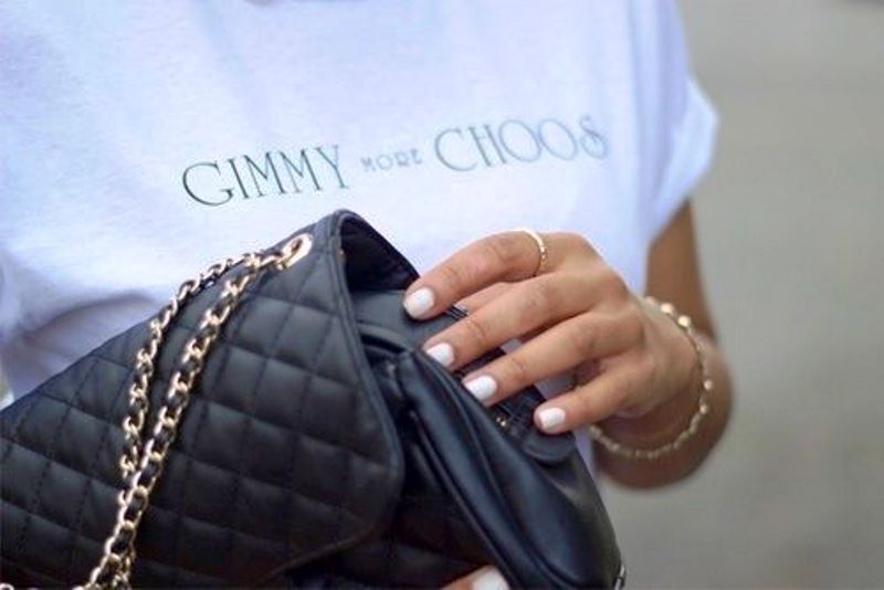 white nails