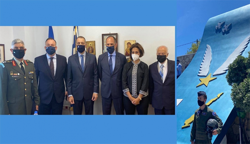 Κάρπαθος: Παρουσία Ιωάννη Παππά στις εκδηλώσεις μνήμης για τον Σμηναγό Κώστα Ηλιάκη.