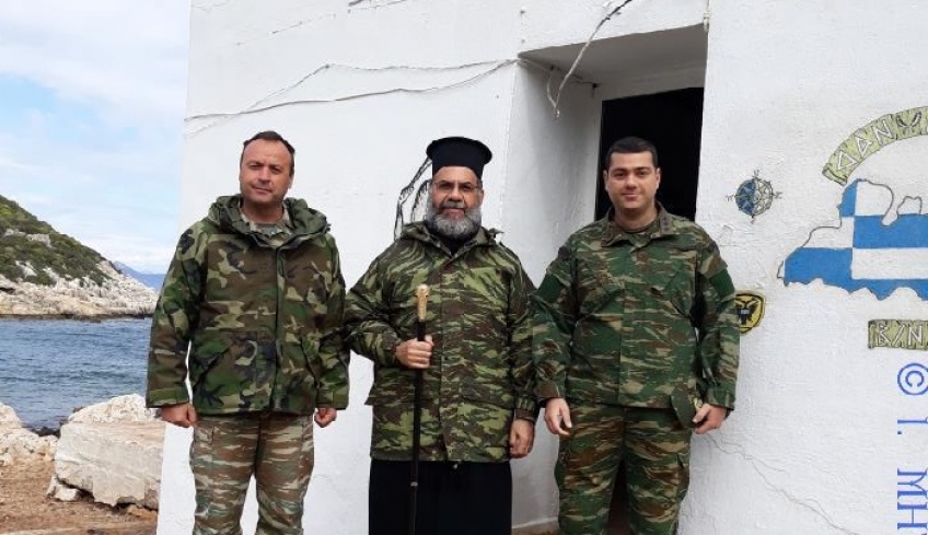 ΘΕΙΑ ΛΕΙΤΟΥΡΓΙΑ ΣΤΟ ΝΗΣΙ ΤΗΣ ΡΩ ΑΠΟ ΤΟΝ ΜΗΤΡΟΠΟΛΙΤΗ ΣΥΜΗΣ ΚΑΙ ΚΑΣΤΕΛΛΟΡΙΖΟΥ κ. ΧΡΥΣΟΣΤΟΜΟ