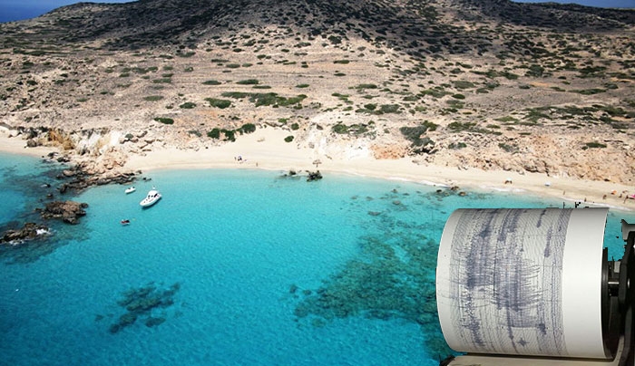 Σεισμός σήμερα 6,2 Νοτιοδυτικά της  Κάσου