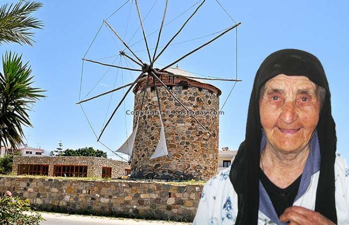 Απίστευτη η 102χρονη γιαγιά "Κρασαϊνα" από την Αντιμάχεια της Κω! (βίντεο - φωτό)