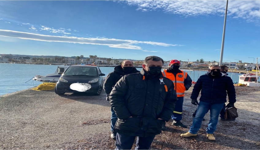 Θ. Νικηταράς από λιμάνι Μαστιχαρίου: "Παρακολούθησα από κοντά τους ελέγχους που πραγματοποίησαν στελέχη του Λιμενικού,η Δημοτική Αστυνομία καθώς και η Πολιτική Προστασία"