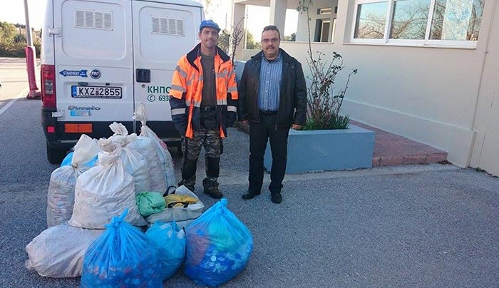 Παραδόθηκαν καπάκια από το 6ο Δημοτικό Σχολείο Κω στην Ενεργώ Εν Κω