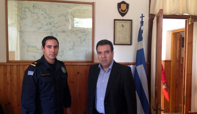 Μ.Κόνσολας: «Σεβασμός και αναγνώριση στο έργο του Λιμενικού Σώματος στα νησιά»