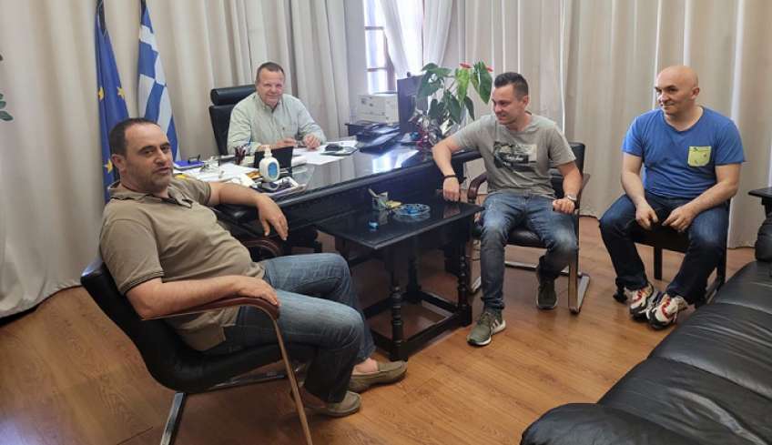 Συνεργασία του Αντιπεριφερειάρχη Χρήστου Ευστρατίου με τις Ενώσεις Αστυνομικών Υπαλλήλων Βόρειας και Νότιας Δωδεκανήσου