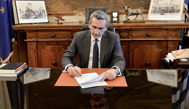 Αίτημα του Περιφερειάρχη στο Υπουργείο Υποδομών για τη οριοθέτηση των πληγεισών περιοχών Δήμου Σύμης