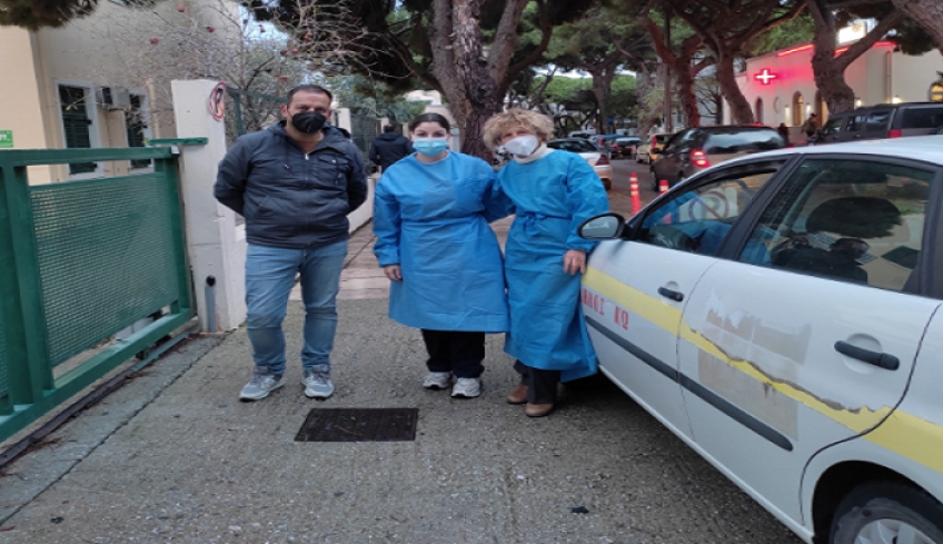 Εγινε η πρώτη εθελοντική εξόρμηση  για κατ΄οίκον εμβολιασμό στην Κω