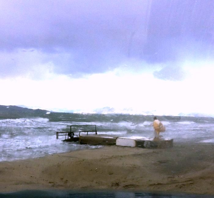 Ο καθαγιασμός των υδάτων στο Μαρμάρι, συγκινητική φωτό!