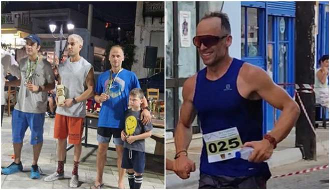 Ο Γιώργος Δούβας κατέλαβε την 2η θέση στον " Βρεττάκειο Δρόμο 2024"