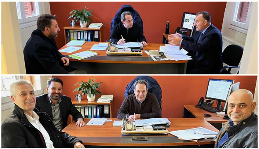 ΣΥΝΑΝΤΗΣΗ ΜΕ ΒΟΥΛΕΥΤΗ κ. ΠΑΠΠΑ ΚΑΙ ΣΑΝΤΟΡΙΝΙΟ: Οι συναντήσεις  πραγματοποιήθηκαν στα γραφεία της ΑΝ.ΔΩ. Α.Ε. με θέμα την υποβολή πρότασης στο πρόγραμμα LEADER της επόμενης προγραμματικής περιόδου.