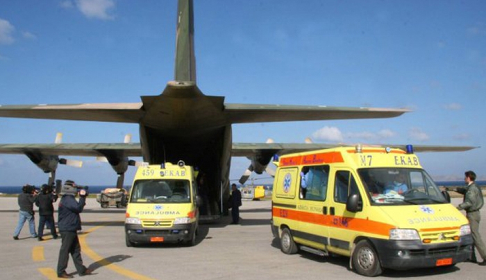 Αεροδιακομιδή νεογέννητου από την Κω στην Αθήνα