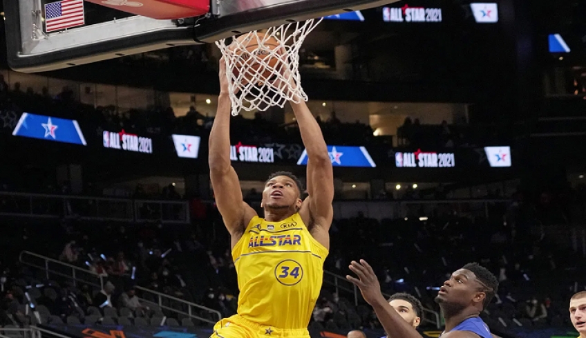 MVP ο Αντετοκούνμπο στο All Star Game, φοβερή εμφάνιση με 16/16 σουτ