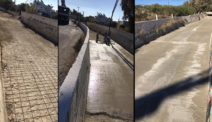 Ξεκίνησε ένα σημαντικό έργο στην Καρδάμαινα (φωτό)