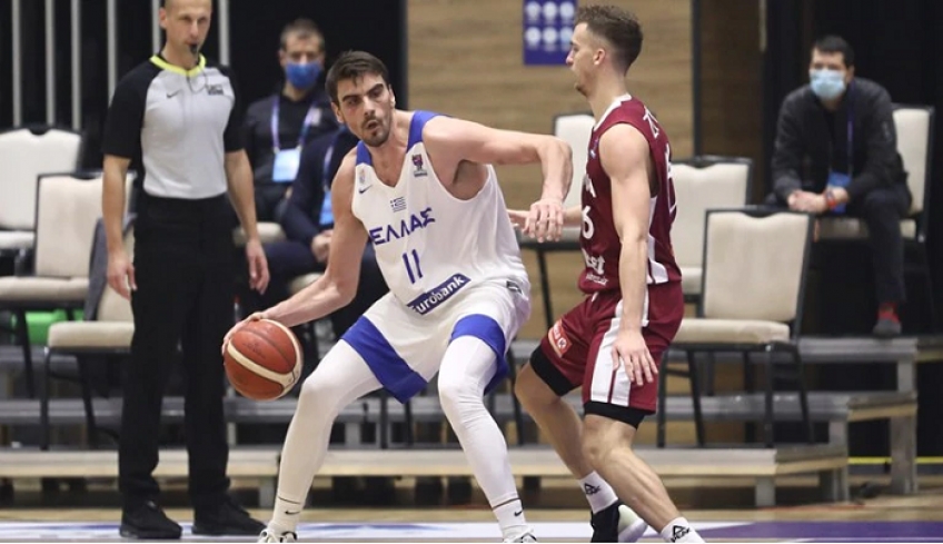 Εθνική μπάσκετ: Ήττα από τη Λετονία για τη "γαλανόλευκη" στα προκριματικά του Ευρωμπάσκετ
