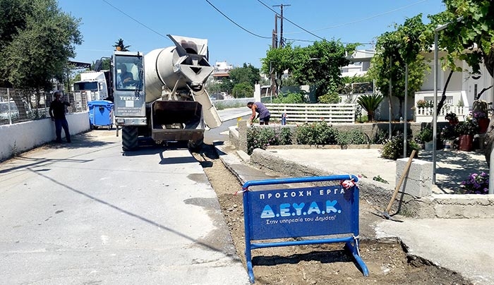 Νέο δίκτυο ύδρευσης στον οικισμό Κακό Πρινάρι