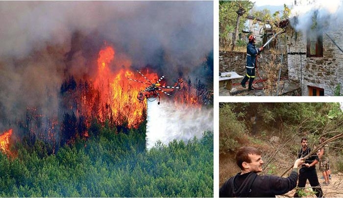 ΣΕ ΚΑΤΑΣΤΑΣΗ ΕΚΤΑΚΤΗΣ ΑΝΑΓΚΗΣ ΤΟ ΝΗΣΙ: Καταιγίδα κεραυνών έκαψε τη Θάσο