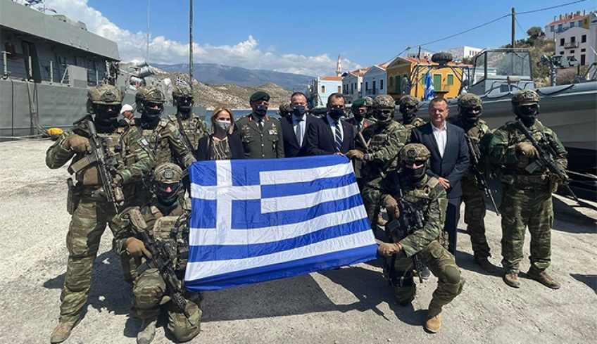 Ιωάννης Παππάς: «Το Αιγαίο είναι η κοιτίδα του Ελληνισμού και το Καστελλόριζο η καρδιά του»