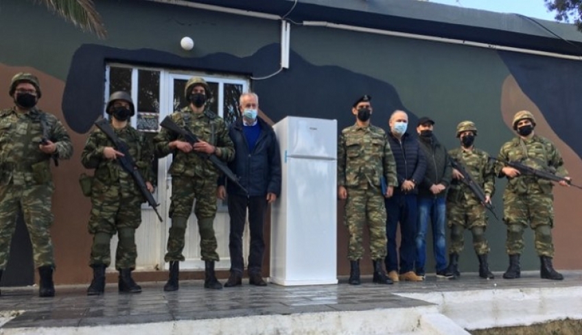 Φυλάκιο της 95 ΑΔΤΕ επισκέφθηκαν μέλη της Ένωσης Αποστράτων Αξιωματικών του Στρατού