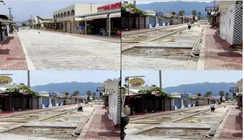 «Τα άκουσε…»η Δημοτική αρχή σήμερα στο Τιγκάκι | Εντολή για καθαρισμό του δρόμου και ήπια συνέχιση εργασιών