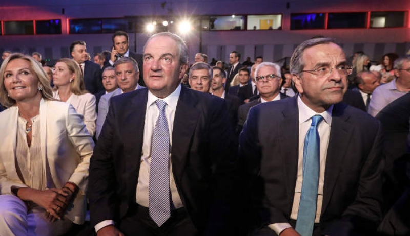 Δηλώσεις στήριξης στον Μητσοτάκη από Καραμανλή και Σαμαρά [βίντεο]