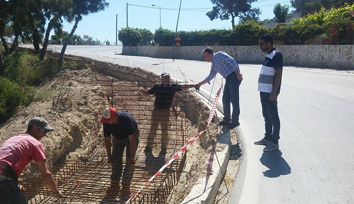 Προχωράμε μπροστά με έργα. Άρχισε το έργο διάνοιξης και ανακατασκευής του δρόμου προς την Κέφαλο (φωτό)