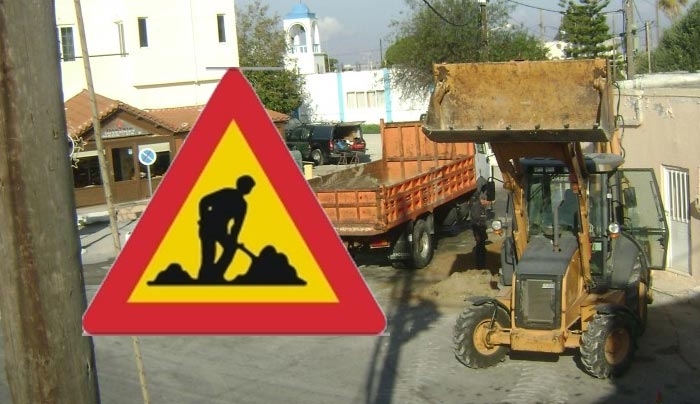 Κλειστός ο χώρος της πλατείας Α. Τριάδας στην Αντιμάχεια λόγω εργασιών ανάπλασης