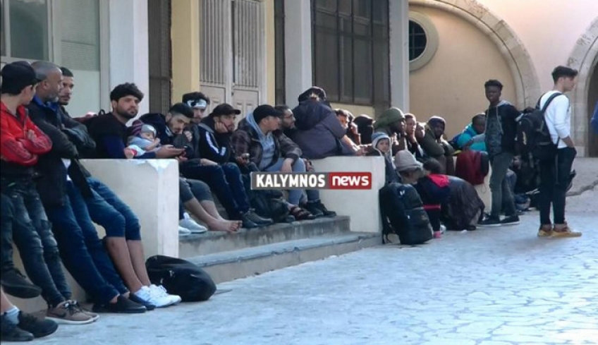 Στον Πειραιά 96 μετανάστες από Κάλυμνο