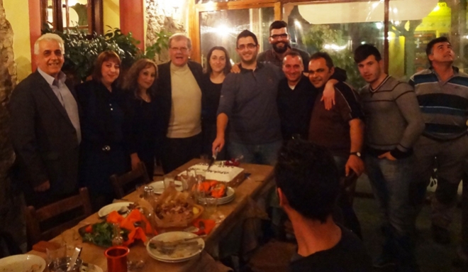 Κοπή της πίττας ΚΩΣ-ΑΣΠΙΣ «ΑΣΤΕΡΙΑΣ» και ΚΩΣ-ΑΣΠΙΣ «ΔΡΥΑΔΕΣ».