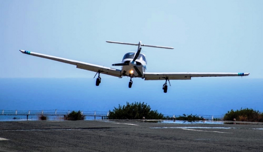 European Cirrus Rally 2021 υποδοχή των αεροσκαφών στο Καστελόριζο