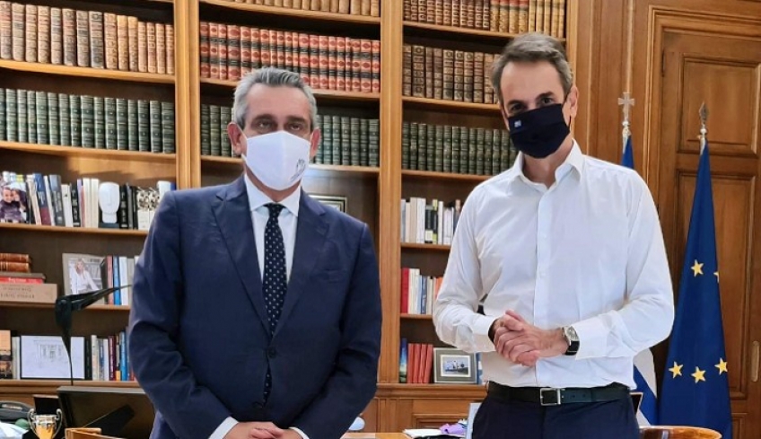Η πορεία του τουρισμού στη συνάντηση του Περιφερειάρχη Γιώργου Χατζημάρκου με τον Πρωθυπουργό Κυριάκο Μητσοτάκη