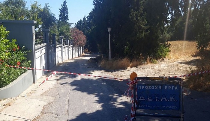 Δήμος Κω: "Νέο δίκτυο μήκους 400 μέτρων με αγωγό υψηλής αντοχής διαμέτρου Φ.70 κατασκευάζεται από την ΔΕΥΑΚ."