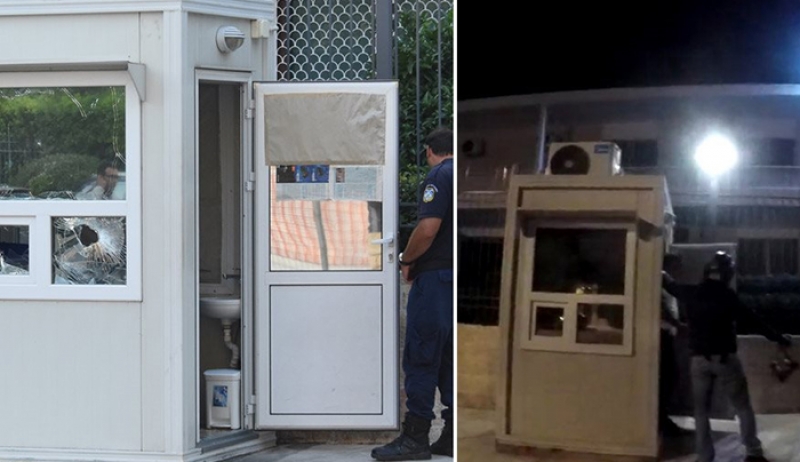 Σάλος με το βίντεο από την επίθεση του Ρουβίκωνα και τη στάση του αστυνομικού