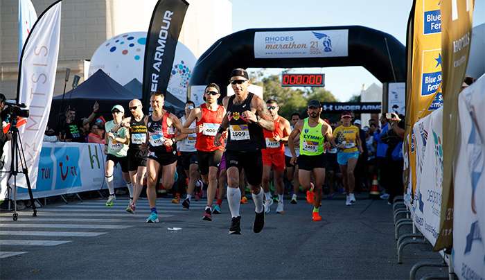 Η Under Armour συνεχίζει ως Μέγας Χορηγός του 10ου TUI Rhodes Marathon