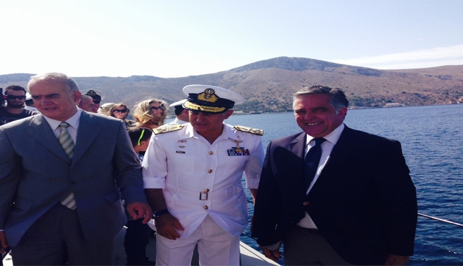 Την Λέρο επισκέπτεται ο Βουλευτής Δωδεκανήσου Βασίλης Α. Υψηλάντης. - Συμμετέχει στις εκδηλώσεις για την 71η επέτειο της βύθισης του Α/Τ «ΒΑΣΙΛΙΣΣΑ ΟΛΓΑ».