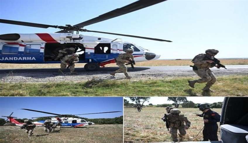 Επιχείρηση στην Ανδριανούπολη με ελικόπτερα και ομάδες ειδικών αποστολών: 173 μετανάστες και 87 διακινητές συνελήφθησαν