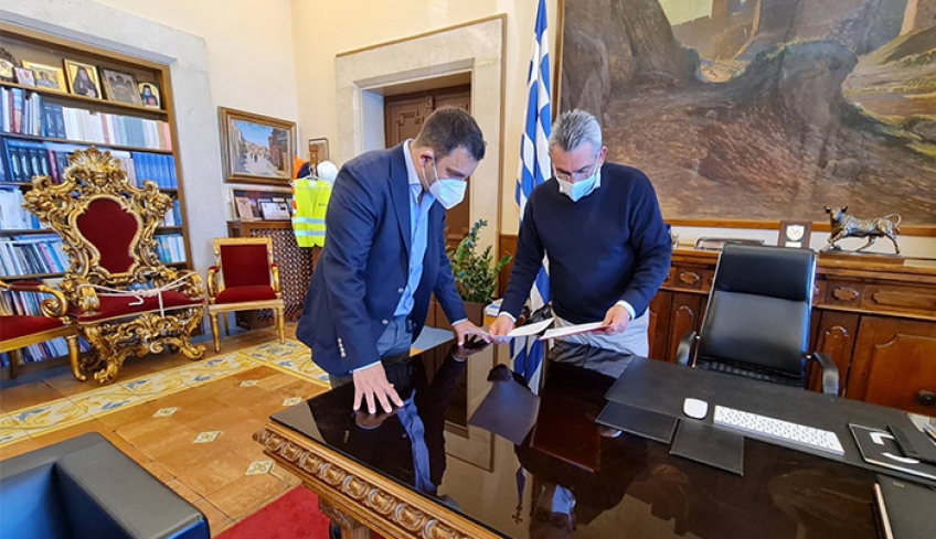 Κοινή πρόταση Περιφέρειας Νοτίου Αιγαίου, Δήμου Μεγίστης και ΤΕΕ Δωδ/σου για την προστασία του λιμανιού του Καστελλορίζου