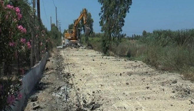 Ξεκίνησε το έργο ΑΠΟΚΑΤΑΣΤΑΣΗΣ του δρόμου Τιγκάκι -Μαρμάρι (βίντεο)