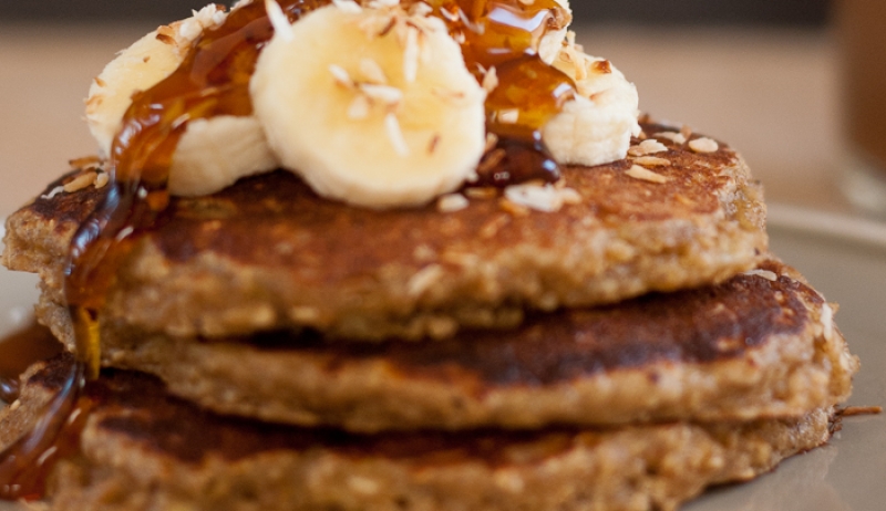 Η τέλεια συνταγή για pancakes μπανάνας