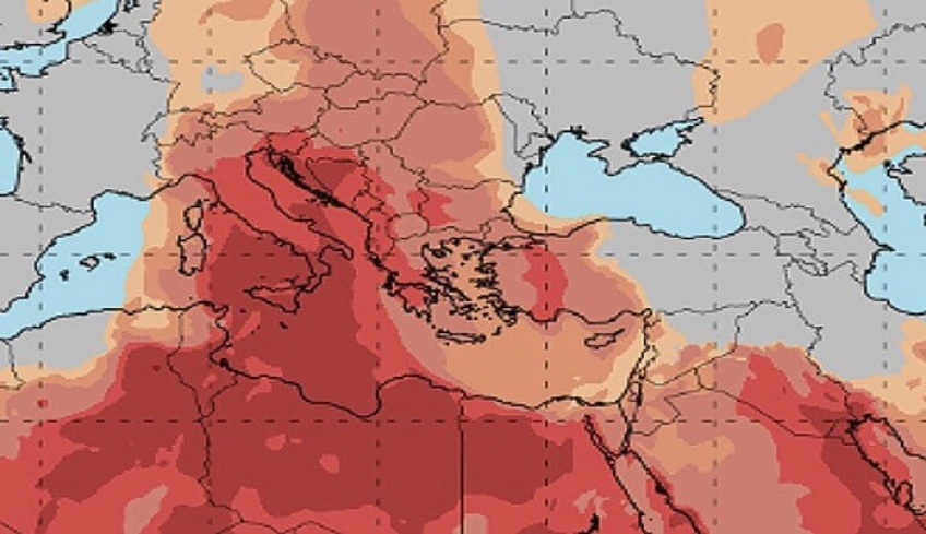 Θα χαθεί ο ήλιος από τη σκόνη – Πολύ υψηλές θερμοκρασίες