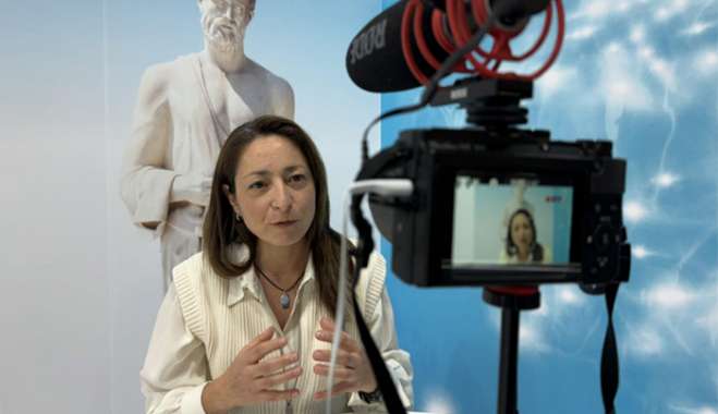ITB 2024 – Ντίνα Σβύνου: Πολλά τα χαμόγελα στο ελληνικό περίπτερο | Αναμένεται θετική συνέχεια…| VIDEO