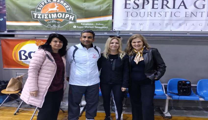 Στη Ρόδο για το πρόγραμμα "Παίζουμε Μαζί, Μαθαίνουμε Μαζί" ο Κώστας Χατζηδαυΐδ