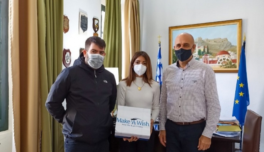 Ολοκληρώθηκε με επιτυχία η συμμετοχή του Δήμου Λέρου στο πρόγραμμα Make-A-Wish