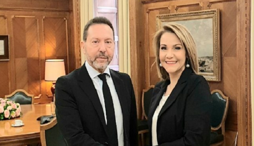 Συνάντηση Μίκας Ιατρίδη με το Διοικητή της Τράπεζας της Ελλάδας για τα δάνεια της Συνεταιριστικής Τράπεζας Δωδεκανήσου