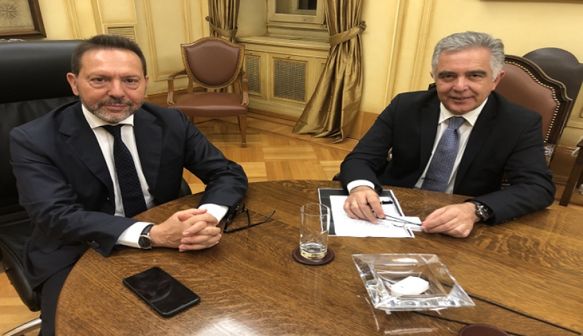 Συνάντηση Βασ. Υψηλάντη με τον κ. Γιάννη Στουρνάρα