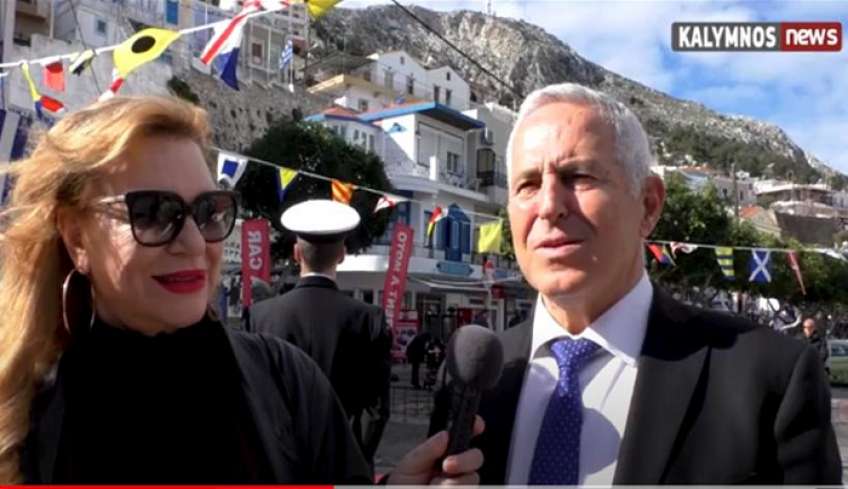 Ευάγγελος Αποστολάκης από Κάλυμνο για Τούρκους: Όχι δεν φοβόμαστε και δεν φοβηθήκαμε ποτέ (video)  