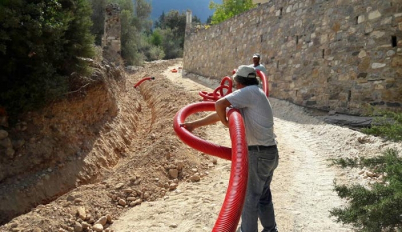 Ξεκίνησαν τα έργα ανάπλασης στην περιοχή Ευαγγελίστρια στο Ασφενδιού