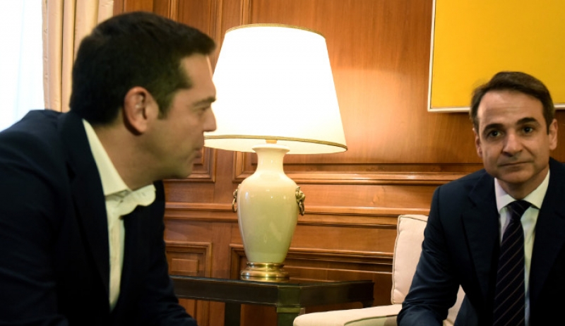 Μητσοτάκης σε Τσίπρα για Σκοπιανό: Απαράδεκτο το «Μακεδονία του Ίλιντεν»