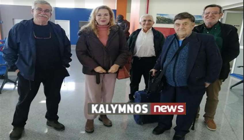 Στην Κάλυμνο ο Πρόεδρος και μέλη του ΙΗΑ (INTERNATIONAL HELLENIC ASSOCIATION) που χρηματοδοτεί την ανακαίνιση του Δημοτικού Σχολείου Ψερίμου (video)