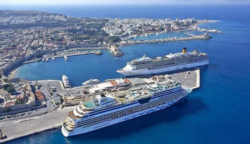 51% αύξηση παρουσιάζουν οι προσεγγίσεις κρουαζιερόπλοιων στη Ρόδο